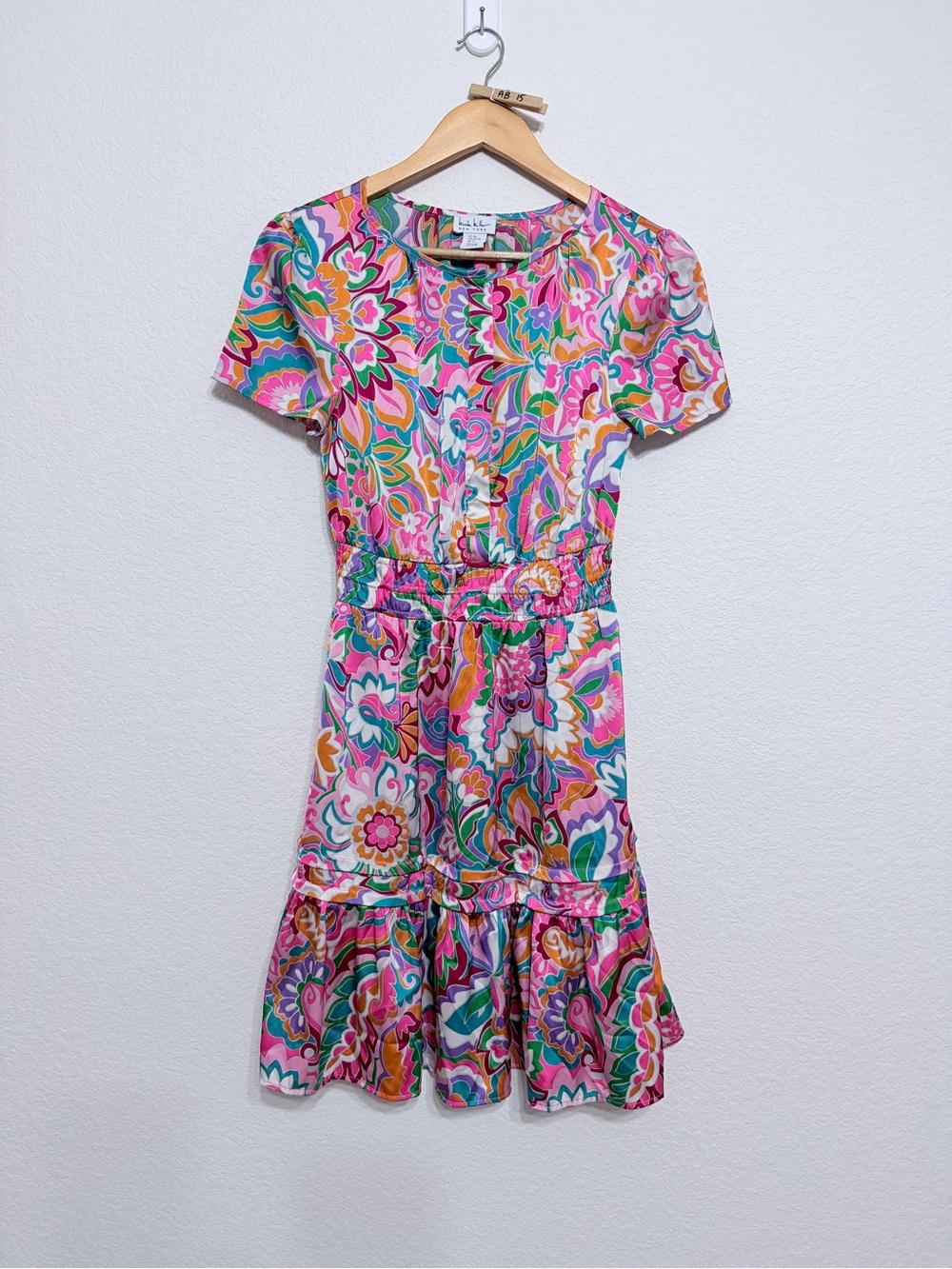 Nicole Miller Somerset dress in multicolor floral size XS - Picture 6 of 16